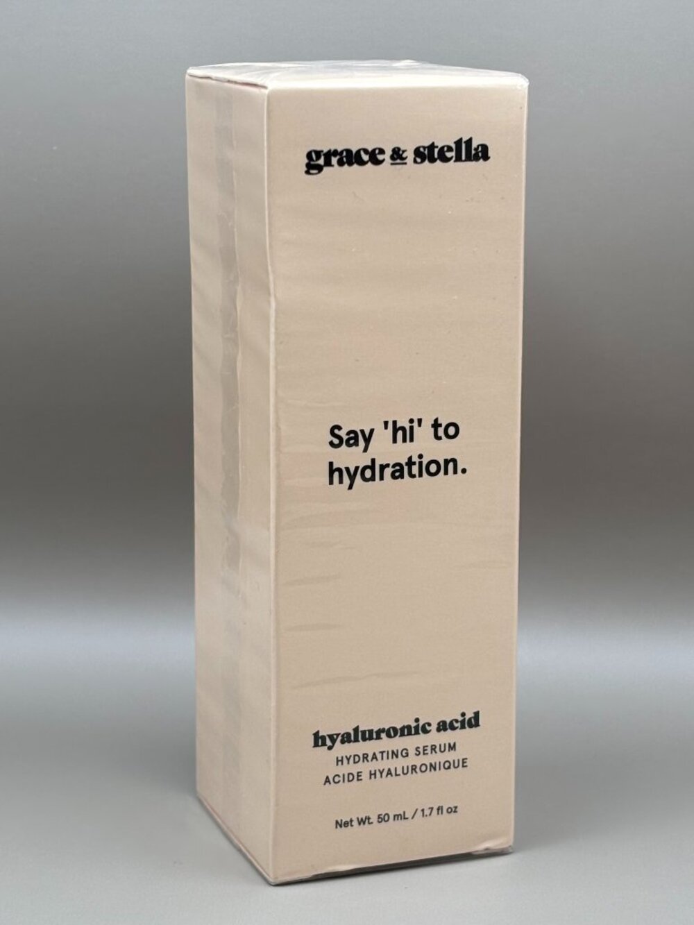 Grace & Stella Say "hi" to Hydration - Hyaluronic acid